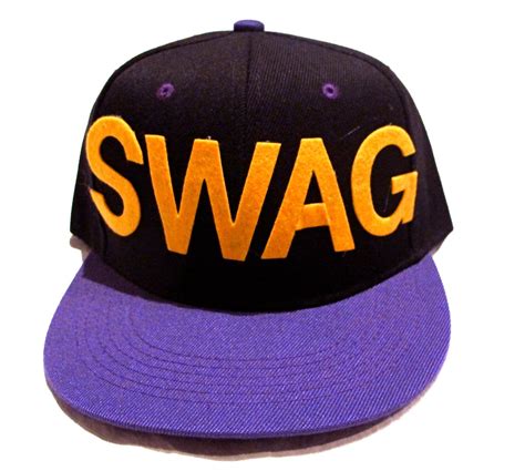 Swag Hat Blackpurple By Dorianelectra On Etsy