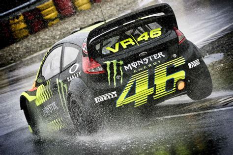 Valentino Rossi At The Monza Rally Show Again Toni Cairoli Joins The