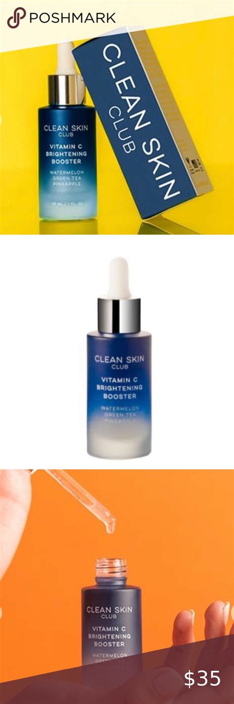 Clean Skin Club Vitamin C Brightening Booster Clean Skin Skin Care