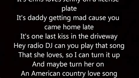 Whether you've been together for three months or 30 years, encapsulate your feelings with one of these sweet. Jake Owen American Country Love Song Lyrics - YouTube