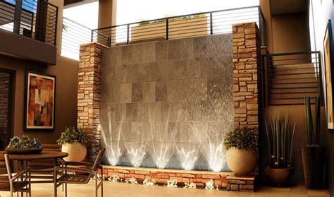 Primary Indoor Wall Water Fountain Background House Decor Concept Ideas