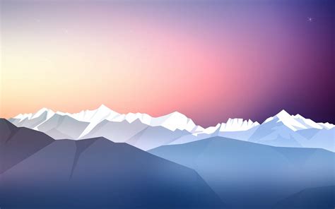 Abstract Landscape Artwork Mountain Wallpapers Hd Desktop And
