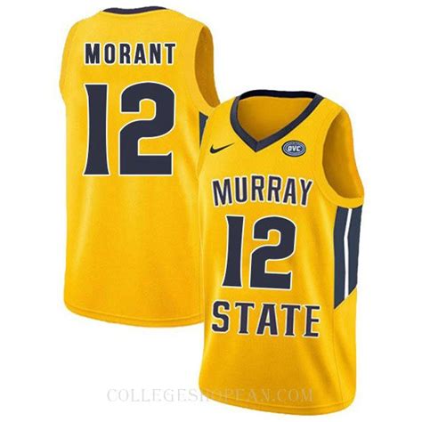 Ja Morant Murray State Racers 12 Swingman College Basketball Mens