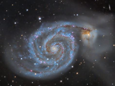 The Whirlpool Galaxy Messier 51 A Classic Beauty Sky And Telescope