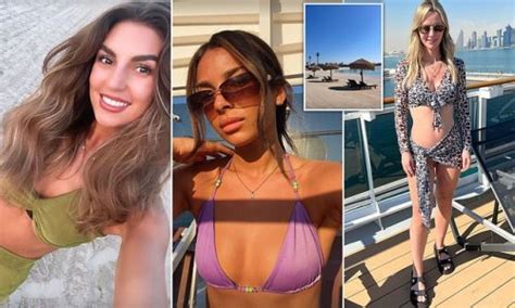 Life Of Luxury Welsh Wags Head To The Beach While England Partners Enjoy The View From Their £
