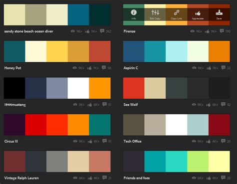 Color Palette For Ui Design
