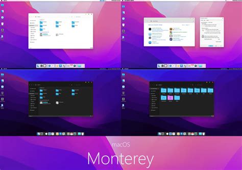 Macos Monterey Dark Theme Windows 11 Enable Windows Theme Customization