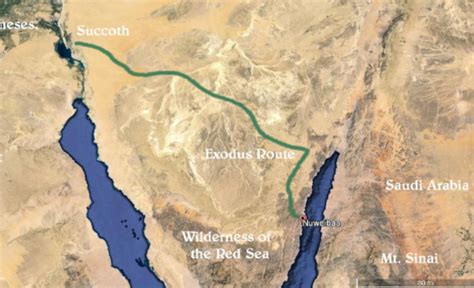 Researchers Believe Theyve Discovered Moses Exodus Route