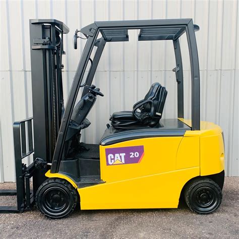 Cat Ep20pn Used 4 Wheel Electric Forklift 3033