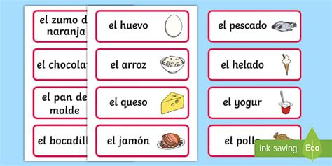 Spanish food words study guide by diane_kelley4 includes 36 questions covering vocabulary, terms and more. Primary Spanish: Spanish Food and Drinks