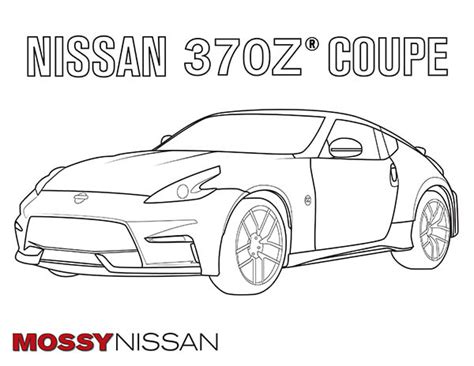 Nissan GTR Coloring Page Free Nissan GTR Online Art  Ausmalbilder Einhorn