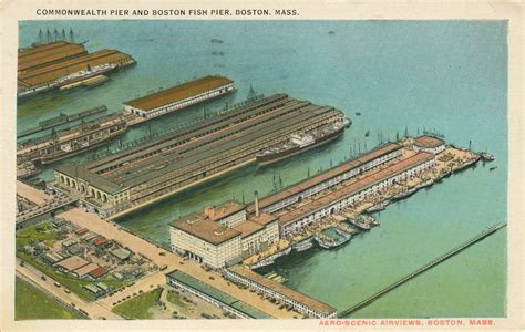 Commonwealth And Fish Piers Boston Massachusetts Wardmaps Llc