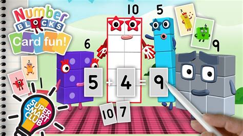 Educational Toys Cbeebies Numberblocks 52 Activity Cards 3 New Number