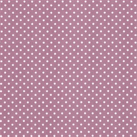 Buy Pink Spot And Polka Dot Cotton Poplin Modern Colours