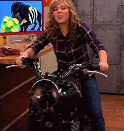Jennette McCurdy Masturbates On Top Of A Motorcycle