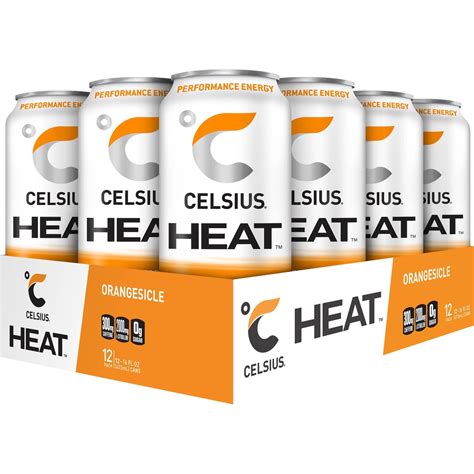 Celsius Heat Rtd 12 Pk Energy Bars And Drinks Sports And Outdoors