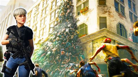 Massive Zombie Horde Invades Our Fortress In World War Z Game Of The