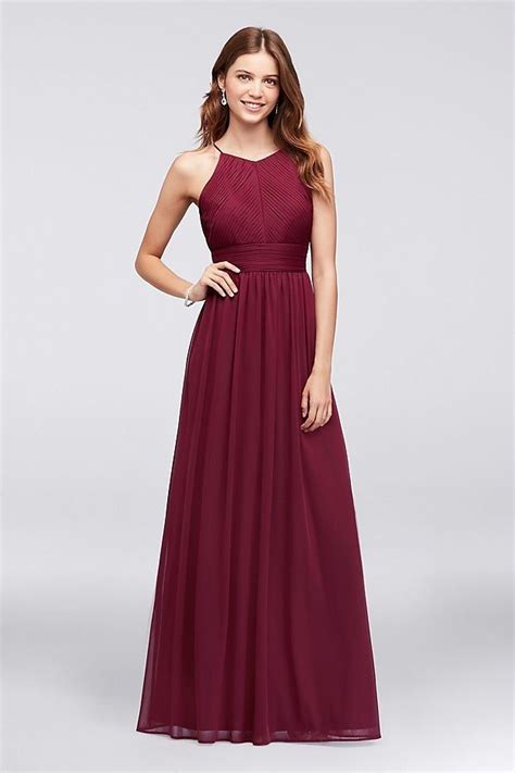 All coupons deals free shipping verified. Burgundy bridesmaid dress from David's Bridal | Micro ...