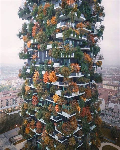 On Your Walk Through Milan Look Up At The Bosco Verticale A Vertical