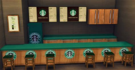 Totally Sims 4 Updates Starbucks Coffee