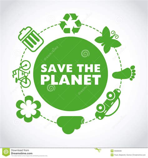 Learn how to fix your stuff dodgy laptop? Save the planet stock illustration. Illustration of ...