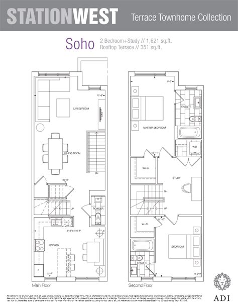 Stationwest Smart Style Urban Towns Soho Floor Plans And Pricing