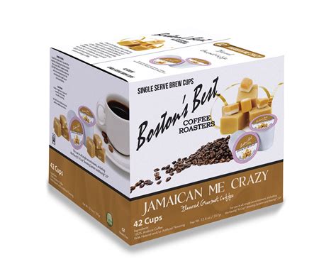 Boston S Best Jamaican Me Crazy Flavored Coffee Single Serve Cups