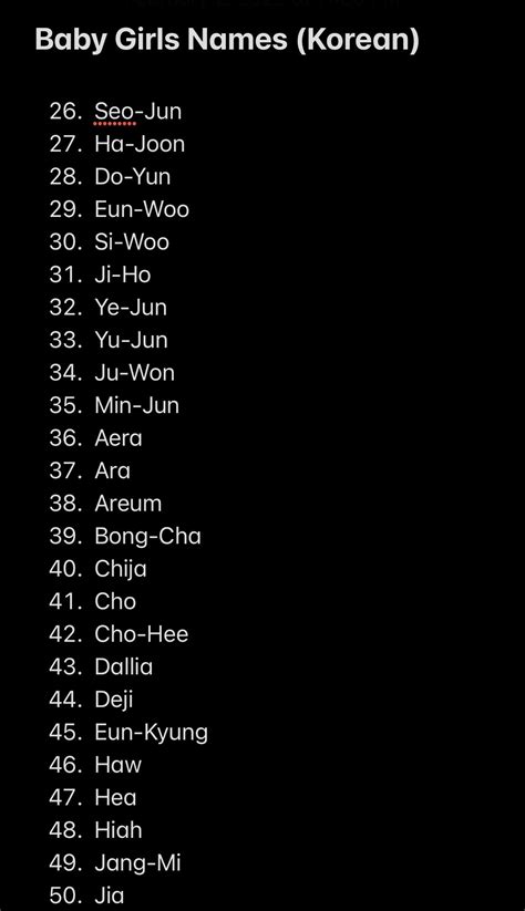 English Names Girls Pretty Names Cute Names Korean Words Korean