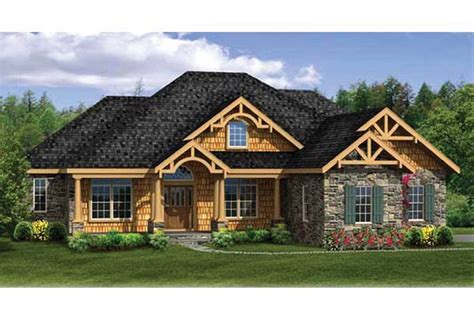 Eplans Craftsman House Plan Ranch Finished Walkout Jhmrad 25654
