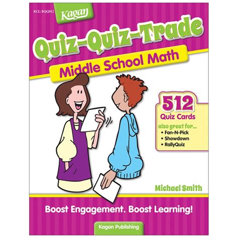 Quiz Quiz Trade Middle School Math Level 2 Ka Bqqmm2 Kagan