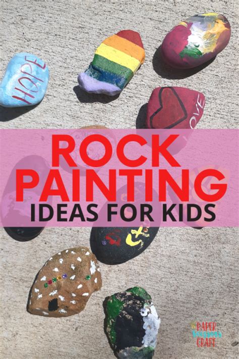 Rock Painting Ideas For Kids And Beginners Using Rock Painting To Inspire