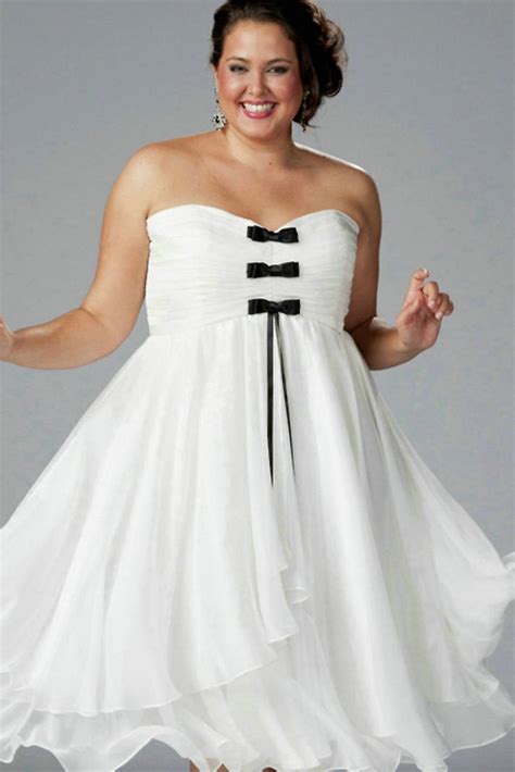 Black And White Wedding Dresses Plus Size Wedding And Bridal Inspiration