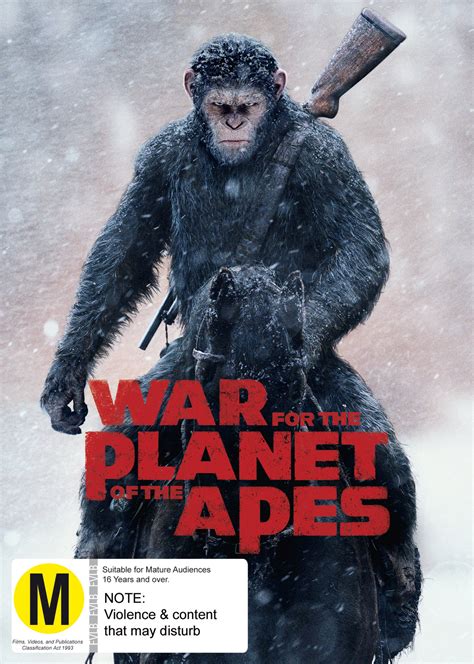 War For The Planet Of The Apes Dvd Buy Now At Mighty Ape Nz