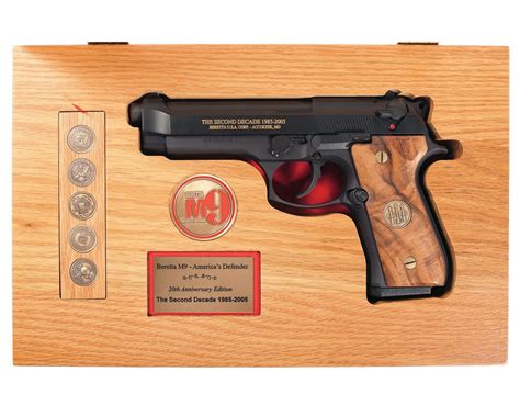 Cased Beretta M9 The Second Decade Commemorative Semi Automatic Pistol