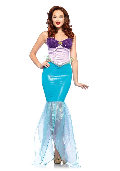 Leg Avenue Officially Licensed Disneys The Little Mermaid Ariel Adult Costumes Ebay
