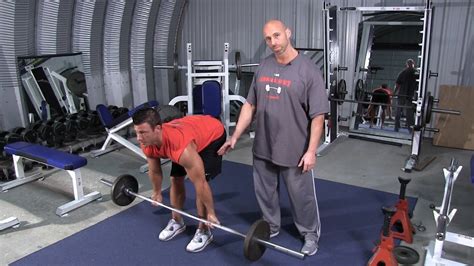 Underhand Grip Barbell Bent Row Youtube