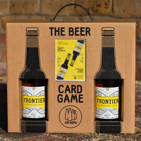 Beer Card Game And Craft Beer T Set By Hip Hops