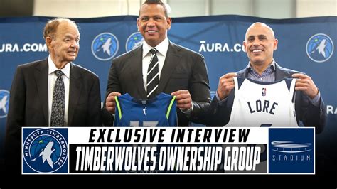 Shams Charania Sits Down With Alex Rodriguez And Timberwolves Ownership