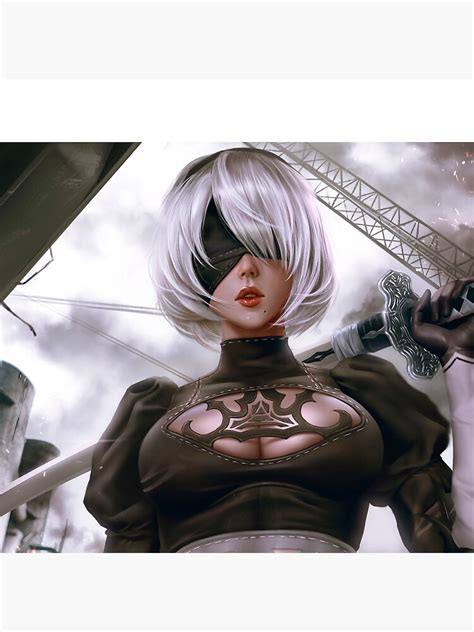 Sexy YoRHa B Lewd Thighs Thicc Ass Butt Nier Automata Anime Hentai Girl Pin For Sale By