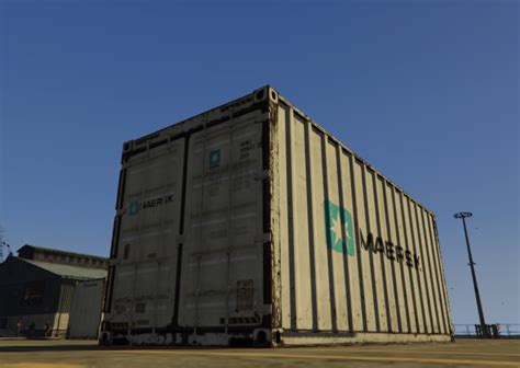 Thriftex Cargo Container Maersk Retexture Propcontr03byft Gta5