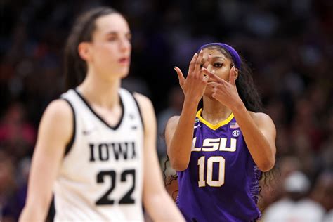 Lsu S Angel Reese Defends Taunting Actions Toward Caitlin Clark