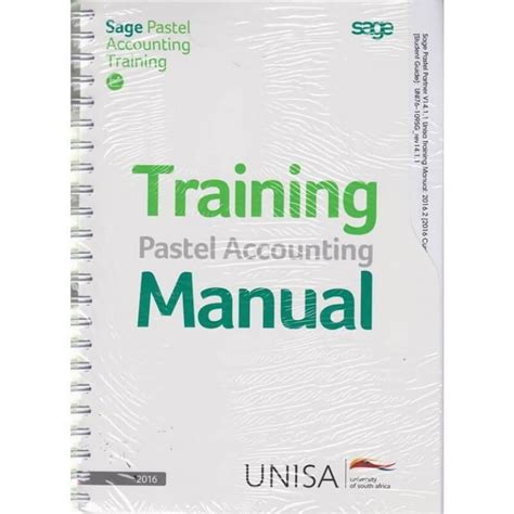 Training Pastel Accounting Manual And Software Pastel Accounting