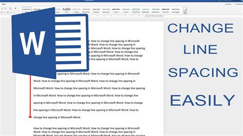 How To Change Spacing Between Lines In Word Microsoft Word Tutorial