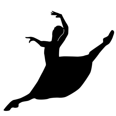 Ballet Dancer Silhouette Free Vector Art 13133 Free Downloads
