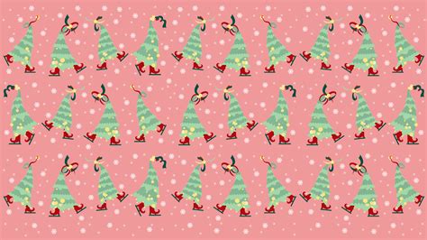 Christmas Desktop Cute Wallpapers Wallpaper Cave