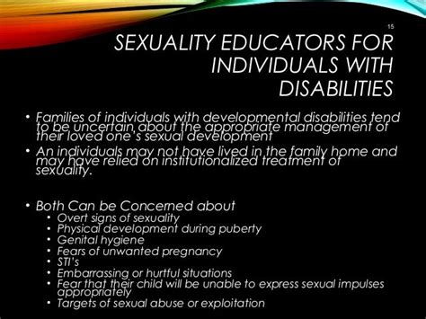 sexuality training for families providers and supports of teens and