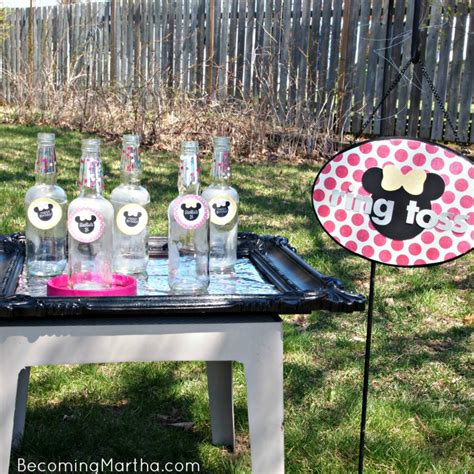 Minnie's dinner party game finds you at minnie's house. Minnie Mouse Party Games and Activities - The Simply ...
