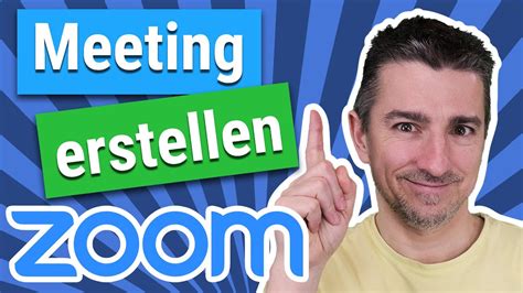 Zoom Meeting Erstellen Und Einladen In 2 Minuten Youtube