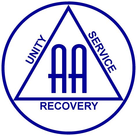 alcoholics anonymous logo vector