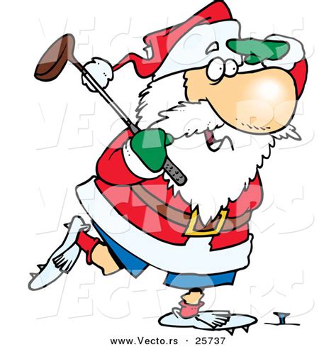 Christmas Golf Clip Art Free